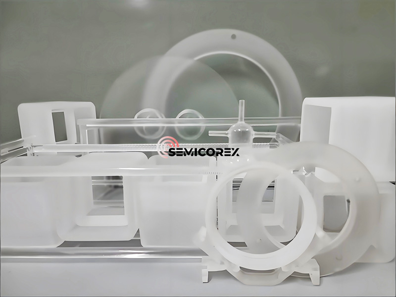 Jaké je namáhání dílů z křemenného skla