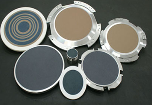 Vakuové sklíčidlo z porézního hliníku