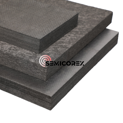 Uhlíková plsť v indukční peci - část 2