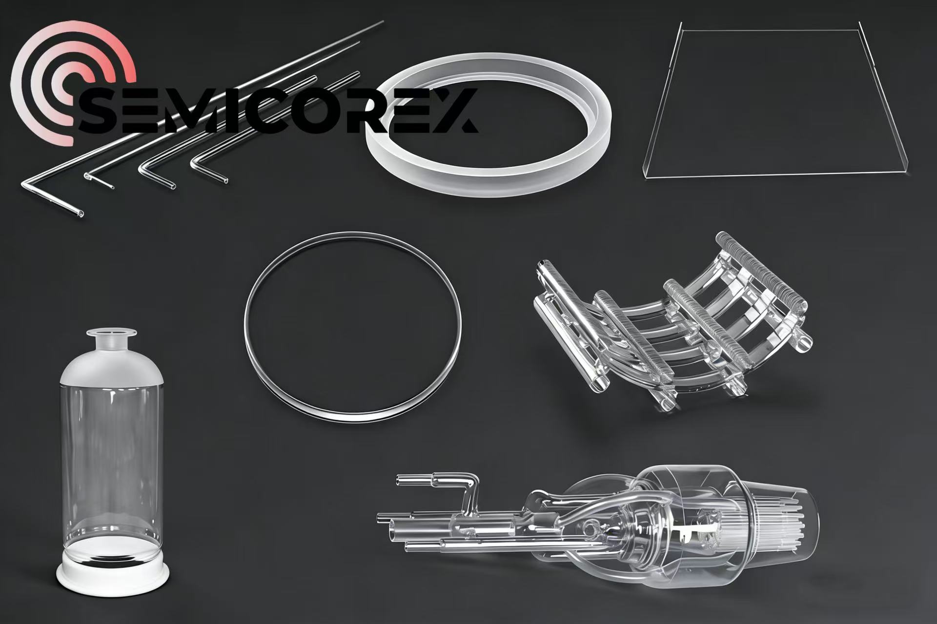 Běžné polovodičové křemenné komponenty a aplikace