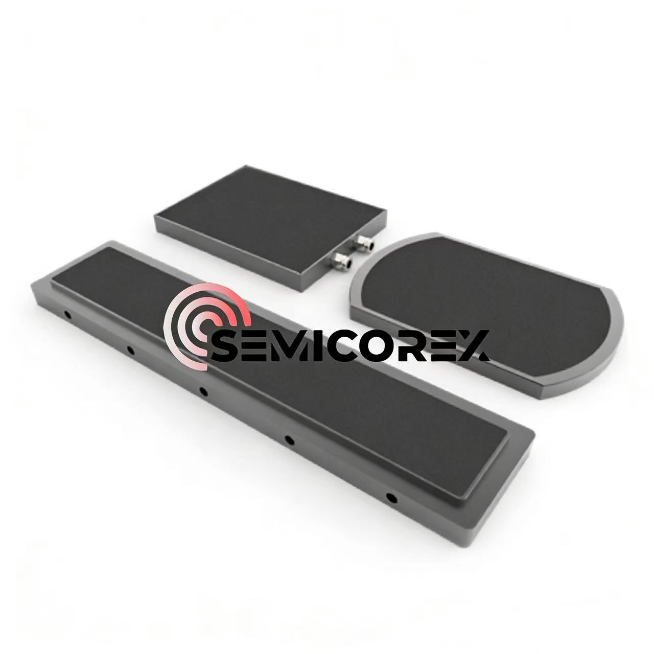 Černé keramické vakuové sklíčidlo z hliníku