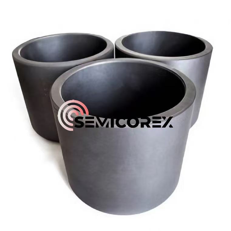 Grafitové kelímky potažené SiC