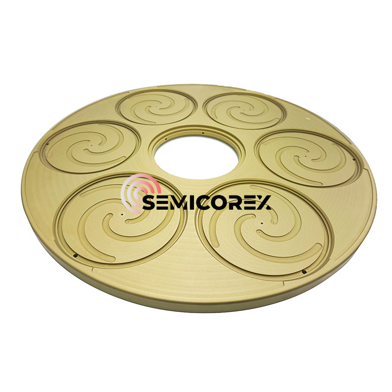 Planetová deska potažená TaC